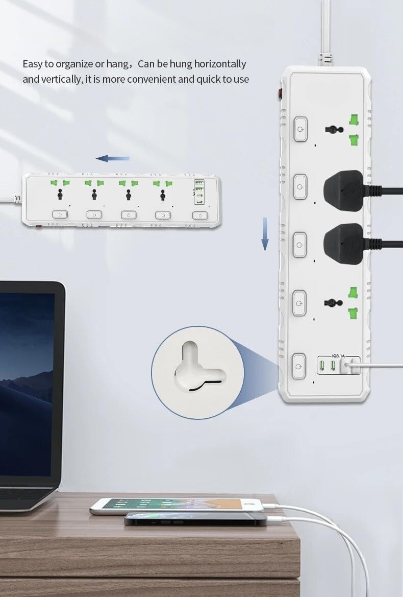 Topway 3000W Extension With Type C Ports